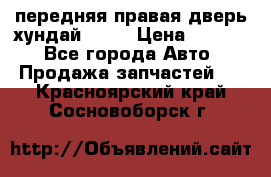 передняя правая дверь хундай ix35 › Цена ­ 2 000 - Все города Авто » Продажа запчастей   . Красноярский край,Сосновоборск г.